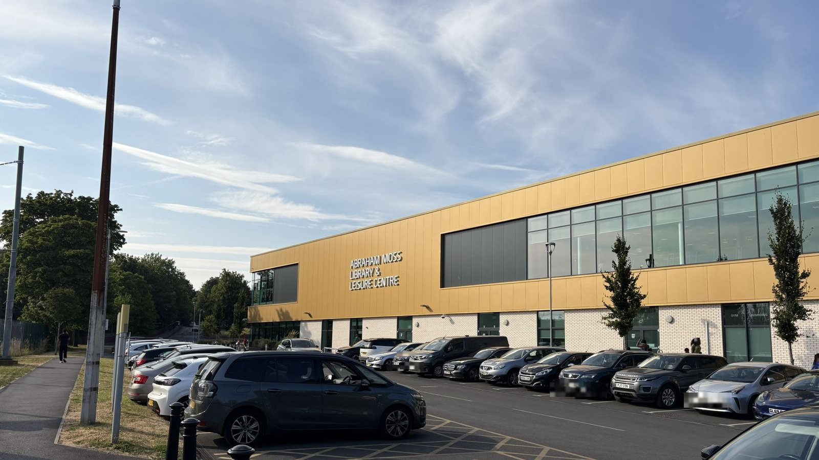 Abraham Moss Leisure Centre squash courts