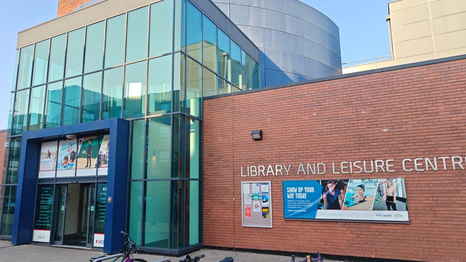 Moss Side Leisure Centre squash courts