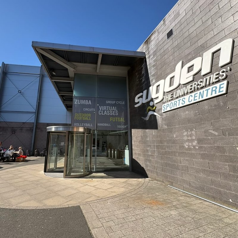 Sugden Sports Centre squash courts