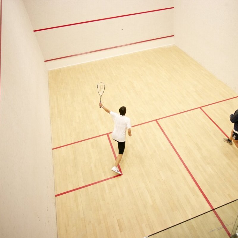 Uppingham School Sports Centre — squash courts and facilities, photo 4