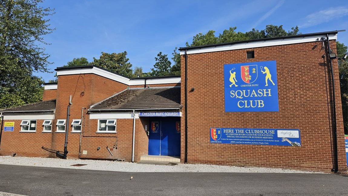 Chester Rugby Club squash courts