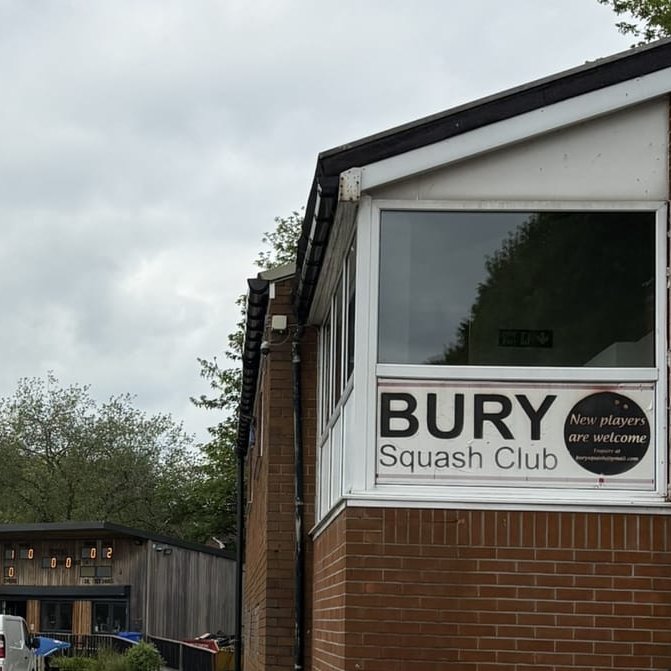 Bury Sports Club squash courts